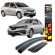 Calha de Chuva Defletor Etios Sedan/Hatch 2012/2021 - 4 Portas - TG POLI