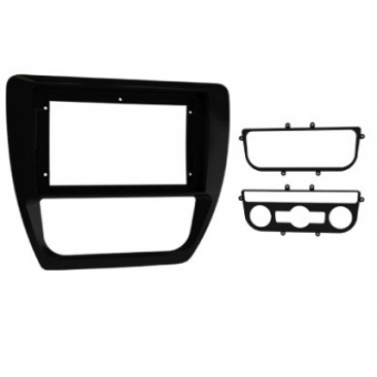 Moldura FIAMON 9 Pol - Volkswagen Jetta 2012/2018 - Preto Fosco