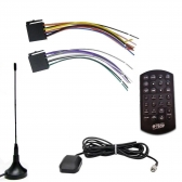 Central Multimídia 7 Pol H-Tech c/ Espelhamento GPS/TV/BT/USB - HT-5019