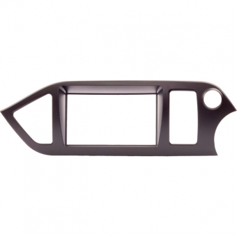 Moldura EXPEX 2Din - Picanto 2011/2017 - Preto