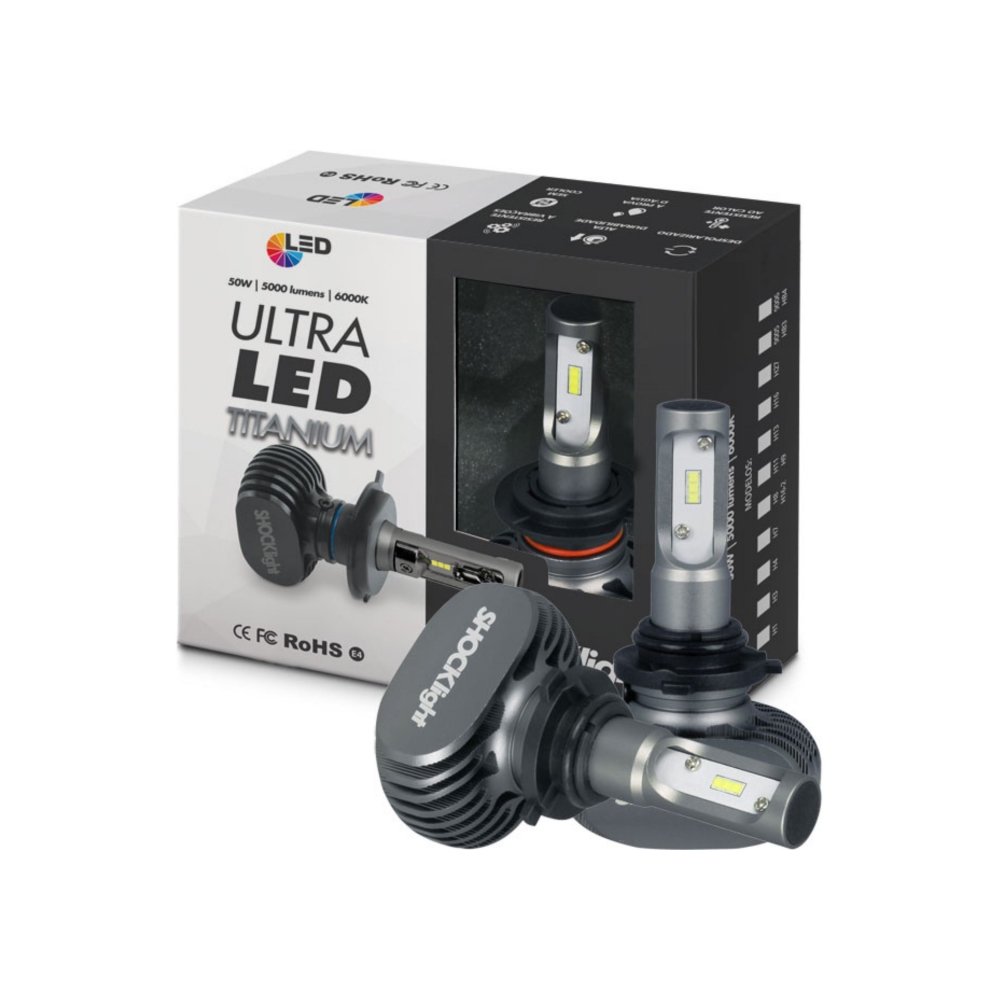 ULTRALED TITANIUM HB4 9006 6000K 12V 50W 5000LM - SLL-69006