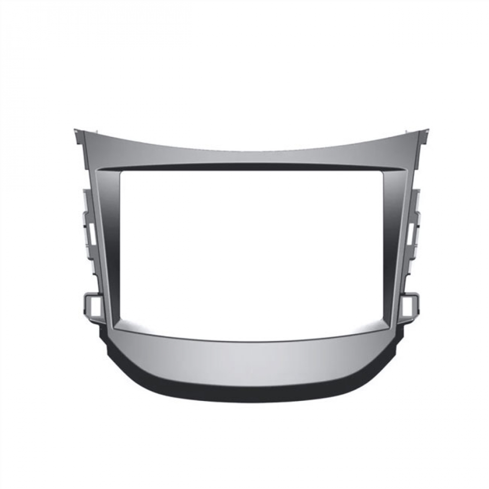 Moldura EXPEX 2Din - HB20 2012/2019 - Cinza - EPX401 (AP665)