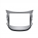 Moldura EXPEX 2Din - HB20 2012/2019 - Cinza - EPX401 (AP665)