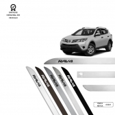 Friso Lateral Facão RAV4 TOP MIX - Prata Névoa