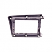 Moldura EXPEX 2Din - Civic 2012/2016 - Preto - EPX204 (AP870)