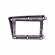 Moldura EXPEX 2Din - Civic 2012/2016 - Preto - EPX204 (AP870)