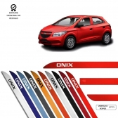 Friso Lateral Facão Onix TOP MIX - Vermelho Pepper