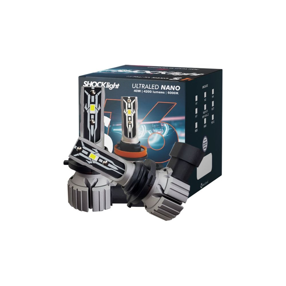 HEADLIGHT S16 NANO HB4 6000K 12V 40W 4200LM - SLL-169006