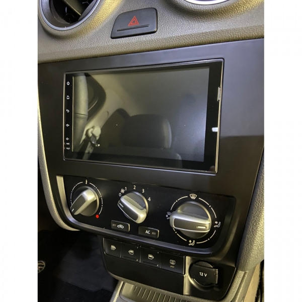 Moldura FIAMON 7 Pol - Volkswagen Gol/Saveiro/Voyage G6 - Preto - 2371