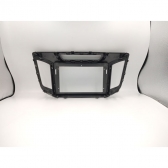 Moldura EXPEX 9 Pol - Hyundai Creta 2016/2021 - Preto c/ Acabamento Prata - EPX9HY012