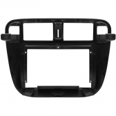 Moldura EXPEX 9 Pol - Honda Civic 1996/2000 - Ar Digital - Preto Fosco - EPX9HO015