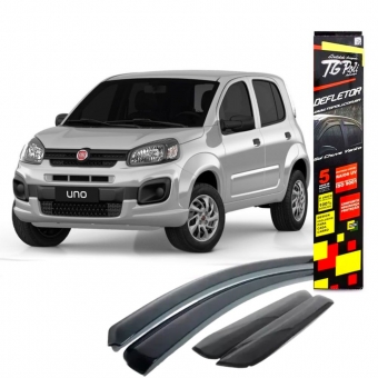 Calha de Chuva Defletor Uno 2010/2021 - 4 Portas - TG POLI