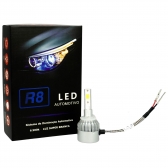 HEADLIGHT LED R8 H27 6500K 36W 3800LM - H27/8806500k