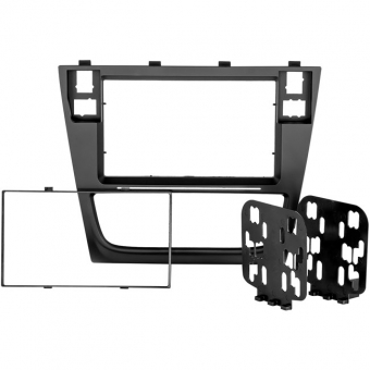 Moldura EXPEX 2Din - Gol G6 2013/2016 c/Botão - Preto