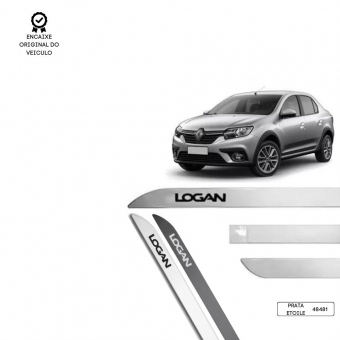 Friso Lateral Facão Logan TOP MIX