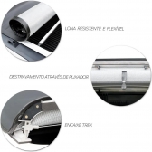 Capota Frontier Navarra Cabine Dupla 2009/2015 - Flash Roller - FLASH COVER