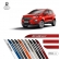 Friso Lateral Facão Ecosport TOP MIX - Vermelho Arpoador