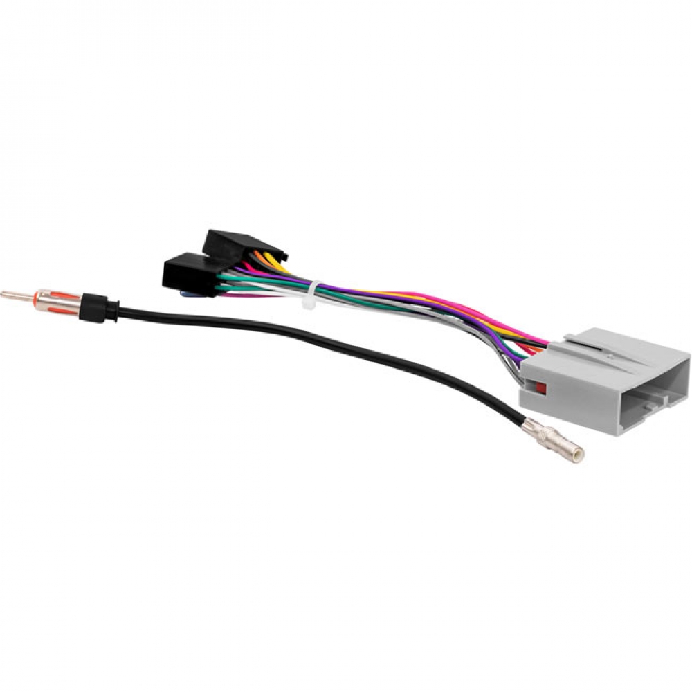 Kit Fácil - Chicote de Som e Antena EXPEX Fusion/Ecosport 2009/2012 - FACFD-001