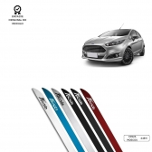 Friso Lateral Facão New Fiesta TOP MIX - Cinza Moscou