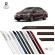 Friso Lateral Facão Corolla 2015/2022 TOP MIX - Marrom Urban