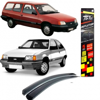 Calha de Chuva defletor Kadett/Ipanema 1988/1998 2 Portas - TG POLI