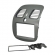Moldura FIAMON 7 Pol - Fiat Palio/Grand Siena 2012/2021 - Champagne - 3250
