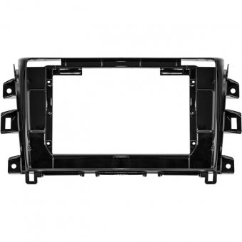 Moldura EXPEX 10 Pol - Nissan Frontier 2017/2021 - Black Piano