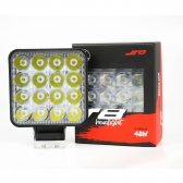 Mini Farol Auxiliar 16 LEDS Universal R8 48W - 16LED-48W-MINI