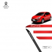 Friso Lateral Facão Punto TOP MIX - Vermelho Alpino
