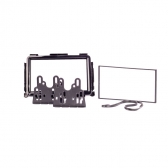 Moldura EXPEX 2Din - HR-V 2015/2021 - Black Piano - EPX182