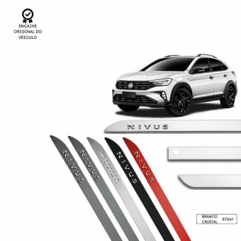 Friso Lateral Facão Nivus Alto Relevo TOP MIX