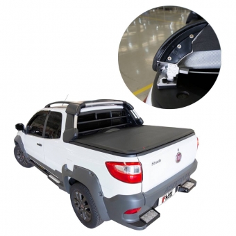 Capota Strada Adventure Cabine Dupla 2014/2020 c/Estepe - Flash Force - FLASH COVER