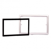 Moldura EXPEX 2Din - Megane 2007/2012 - Prata - EPX372 (AP512)
