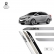 Friso Lateral Facão HB20S TOP MIX - Prata Metal