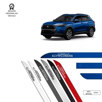 Friso Lateral Facão Corolla Cross TOP MIX