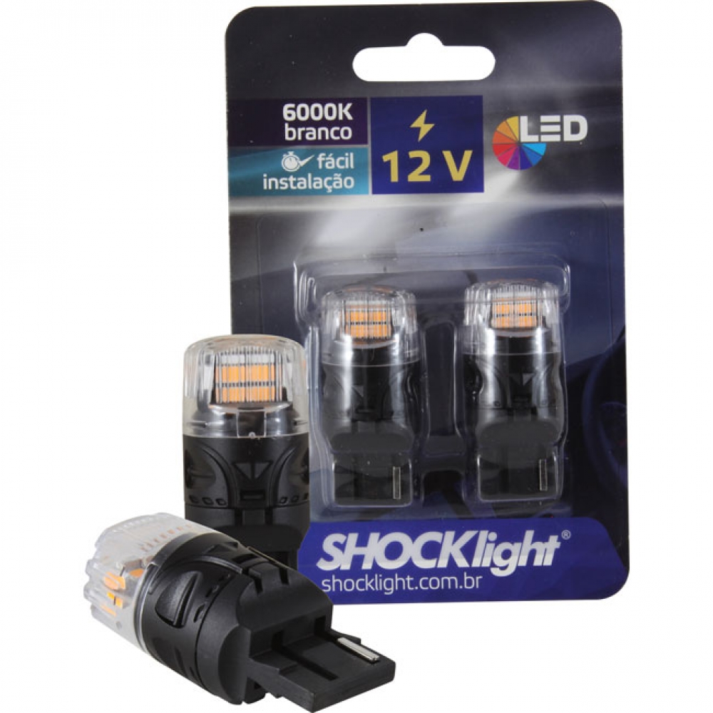 Par Led T20 - 16 Leds - 2835/4216 1 Polo - Laranja - SLL-127440LR