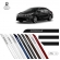Friso Lateral Facão Corolla 2015/2022 TOP MIX - Preto Eclipse