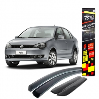 Calha de Chuva Defletor Polo Sedan 2003/2015 - 4 Portas - TG POLI