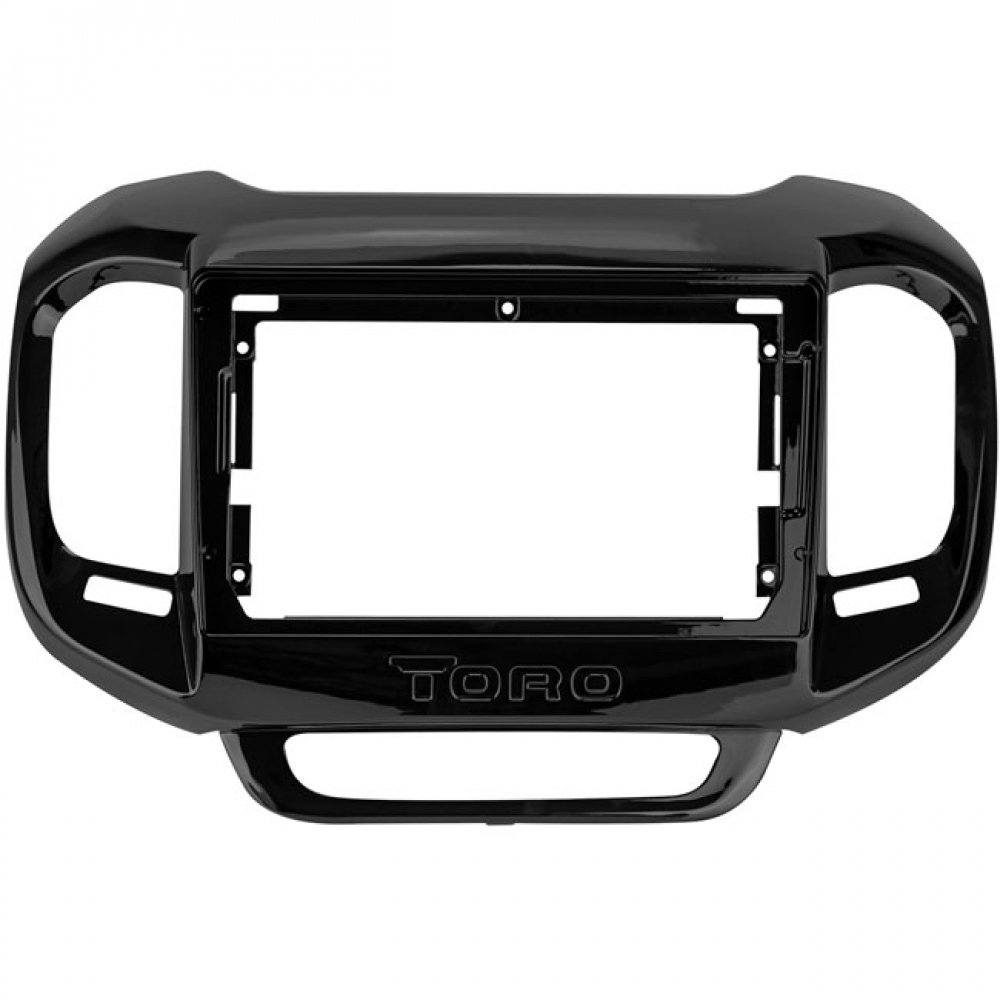 Moldura EXPEX 9 Pol - Fiat Toro 2016/2021 - Black Piano - EPX9FT004