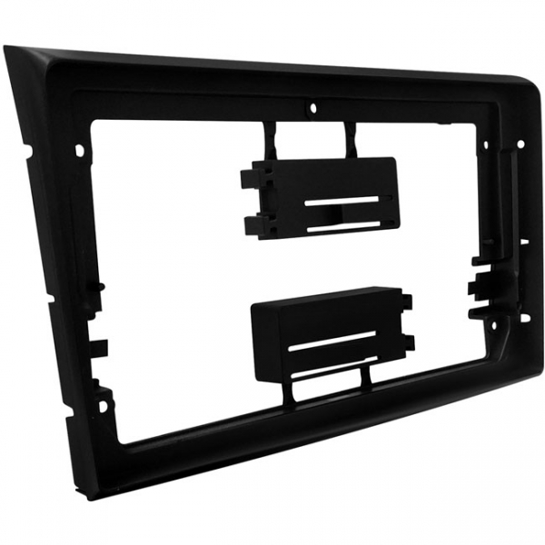 Moldura EXPEX 9 Pol - Fiat Bravo 2016 em diante - Preto Fosco - EPX9FT014