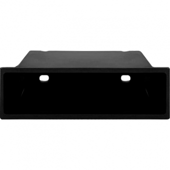 Moldura EXPEX 1Din - Porta Objetos - Universal - Preto