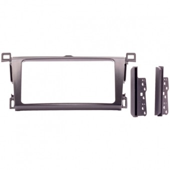 Moldura EXPEX 2Din - RAV-4 2013/2017 - Preto