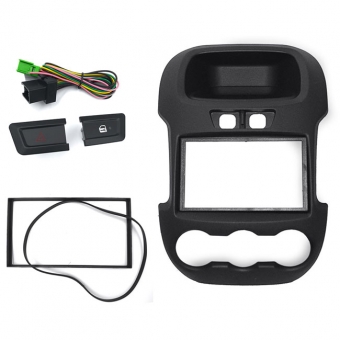 Moldura EXPEX 2Din - Ranger 2013/2015 s/ Botões - Preto - SCOSCHE