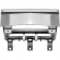Moldura EXPEX 9 Pol - Fiat Palio/Strada/Siena 2013/2020 - Grafite - EPX9FT003