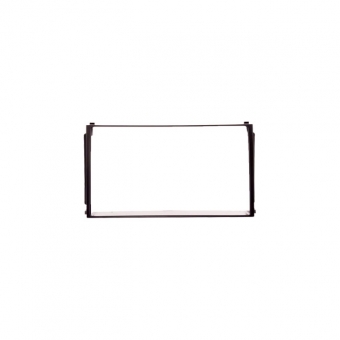 Moldura EXPEX 2Din - Kia Soul 2009/2011 - Preto