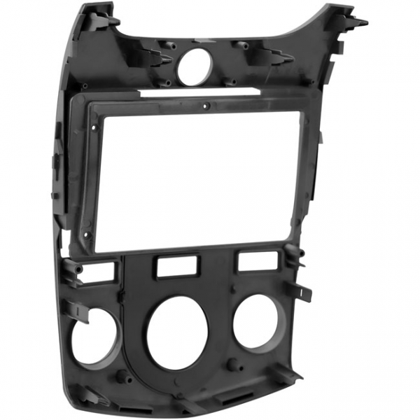 Moldura EXPEX 9 Pol - Kia Cerato 2009/2012 - Prata c/ Acabamento Preto - EPX9KI002