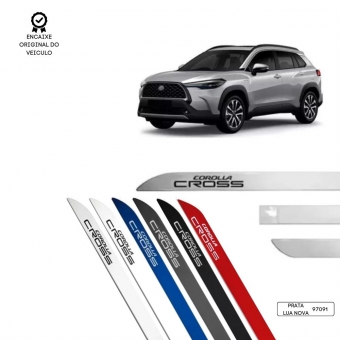 Friso Lateral Facão Corolla Cross TOP MIX