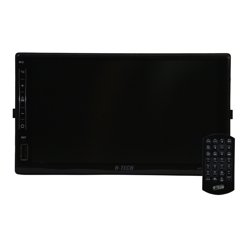 Central Multimídia 1Din 7 Pol H-Tech c/ Espelhamento BT/SD/AUX - HT-3122X