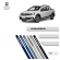 Friso Lateral Redondo Saveiro TOP MIX - Branco Cristal