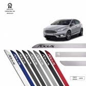 Friso Lateral Facão New Focus TOP MIX - Prata Geada